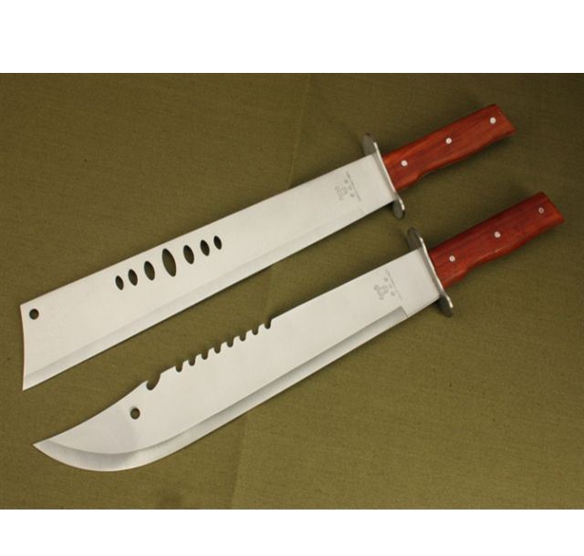 平头.尖头野营刀