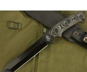 TOPS钢鹰黑钛版直刀