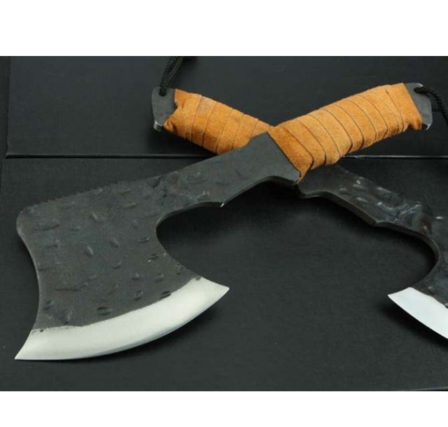 锻打皮柄丛林斧