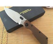 STRIDER—火烧色折刀（平纹和窝纹）