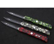 Microtech微技术复仇女神直跳刀（迷彩绿柄）