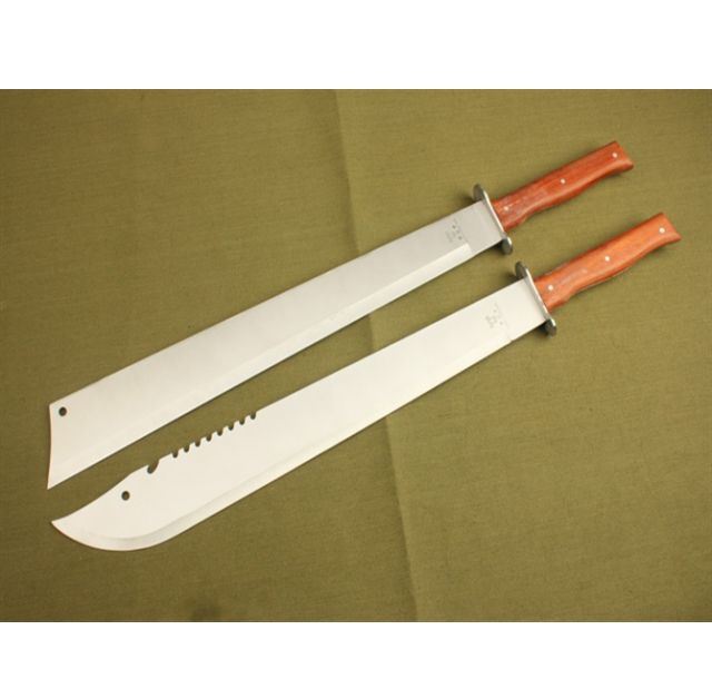 80CM特大开山刀（尖头、方头）红木柄