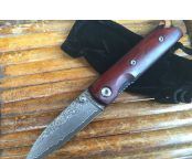 小红鸟大马士革折刀