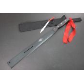 方头木柄七孔开山刀