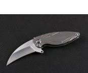 新版翠鸟钛柄折刀