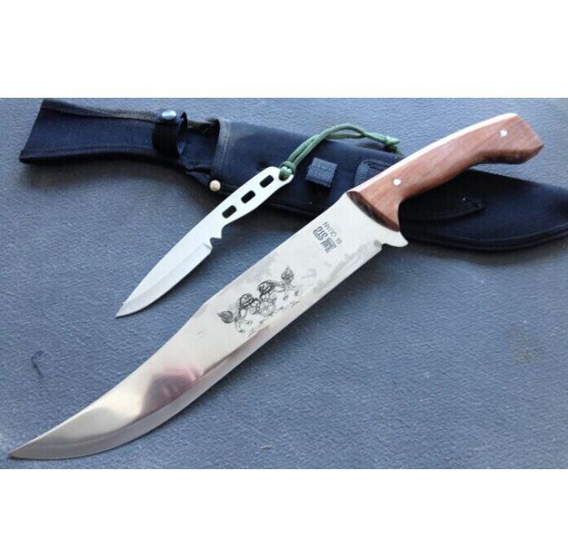 双狮碧泉砍铁刀（带飞镖）