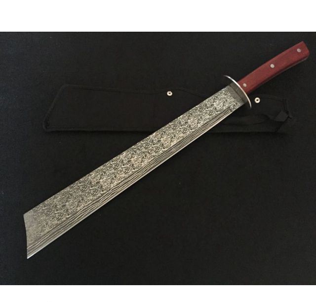 大马纹刀王方头砍刀