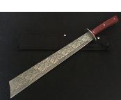 大马纹刀王方头砍刀