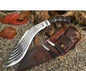 新版廓尔喀大血刃手工狗腿弯刀