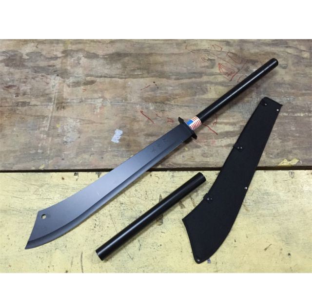 方头大沙刀黑版可拆卸式加长手柄