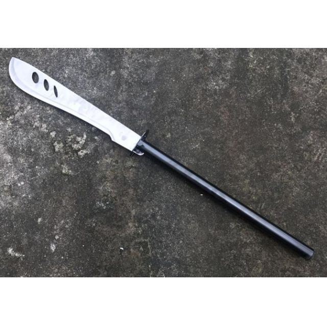 白版折叠式三眼狗腿大沙刀