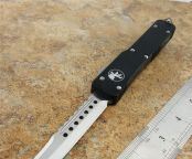 美国微技术121直跳刀地狱之犬刃