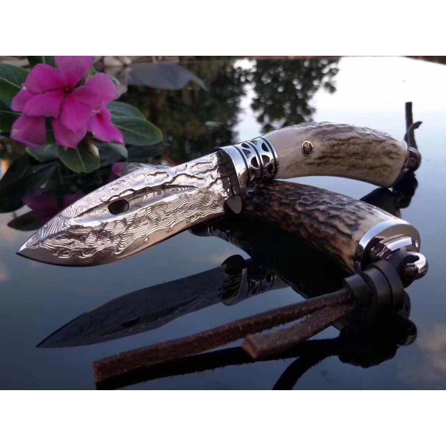 小沙蟒大马士革直刀