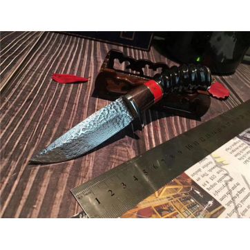 大马士革腾云黑羊角直刀