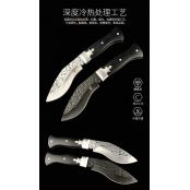 尼泊尔黑龙手工锻打狗腿弯刀