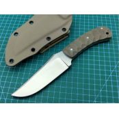 华匠坊温克勒D2钢G10柄直刀