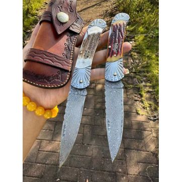 大马士革孔雀折刀