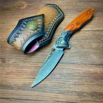 大马士革黄檀折刀