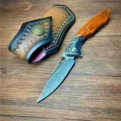 大马士革黄檀折刀