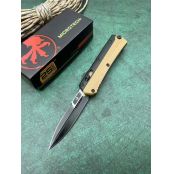 微技术定制版驼色蛇神直出跳刀