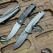 钢狮钛合金折刀