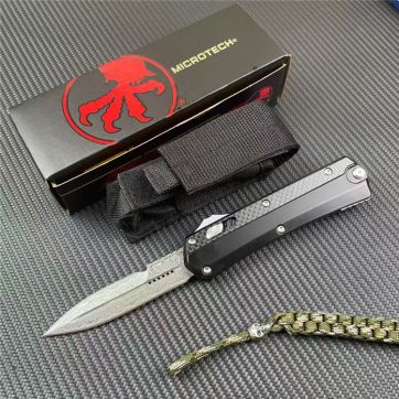 大马士革碳纤蛇神直出跳刀