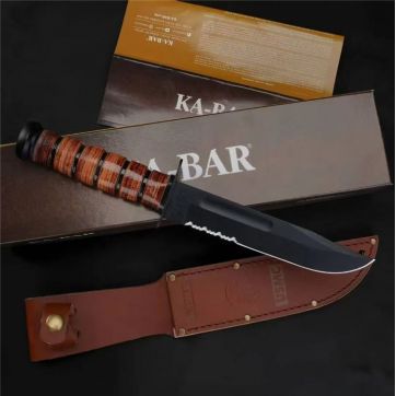 复刻版高配卡巴1218半齿直刀