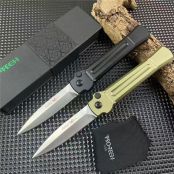 超技术AKC意大利黑手党侧开跳刀