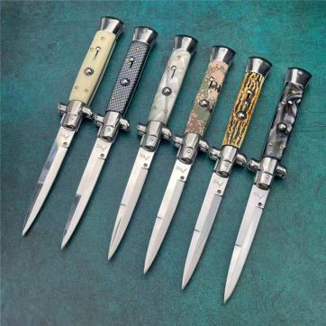 黑手党AKC10寸侧开跳刀