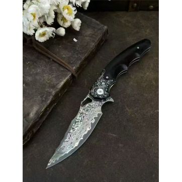 大马士革龙牙折刀