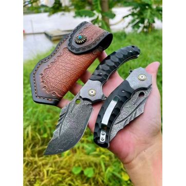 大马士革胖虎折刀