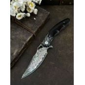 大马士革龙牙折刀
