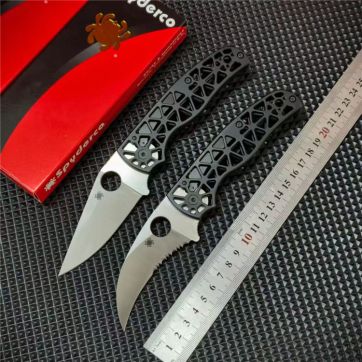 蜘蛛C266钛合金折刀