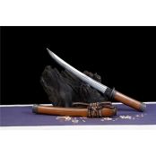 12寸T10烧刃黑铁乌丸武士刀